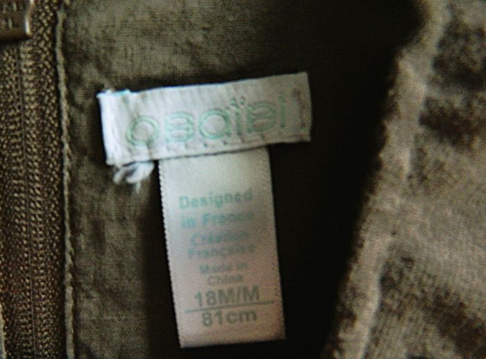 Robe d'hiver T 18 mois "Obaïbi" - photo numéro 3