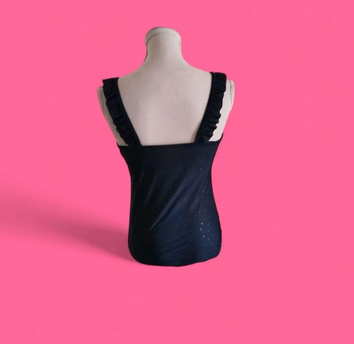 Maillot de bain 1 pièce marine paillettes licorne taille 12 ans - photo numéro 2