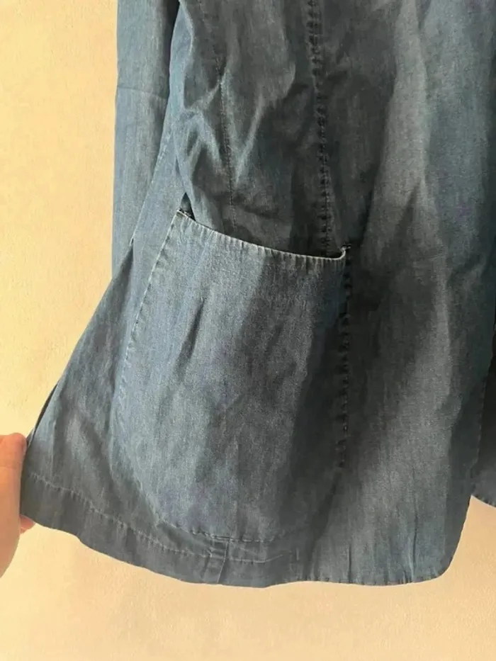 Chemise en jeans - Taille 48 - photo numéro 3