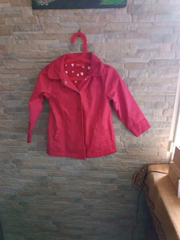 Manteau coupe-vent à capuche Tissaia 4A