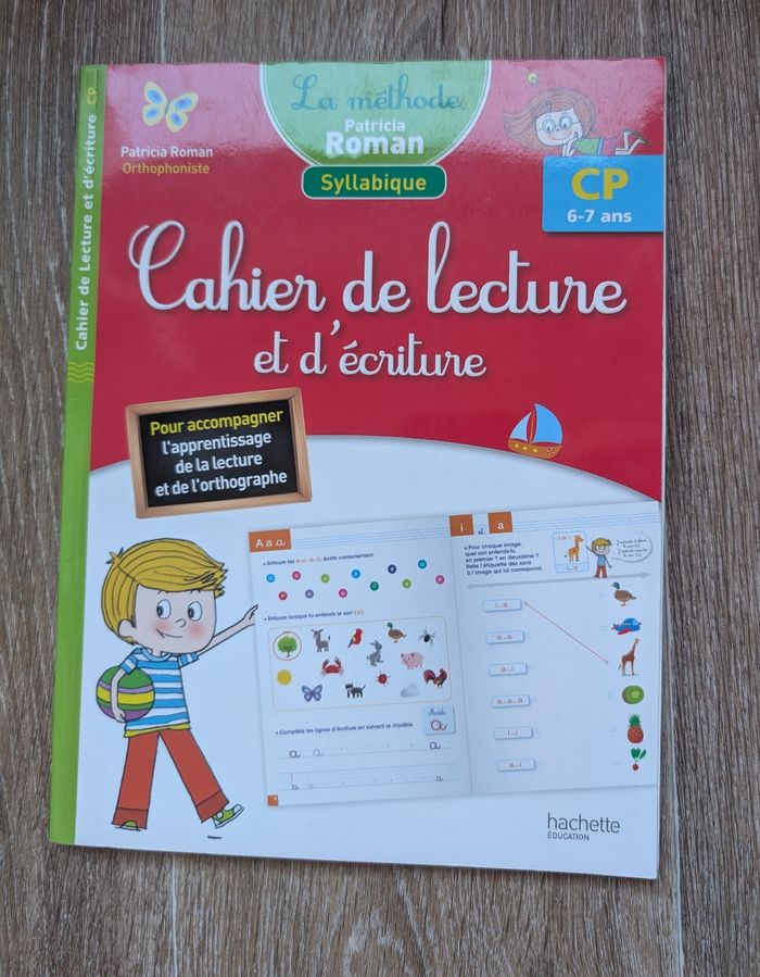 Cahier de lecture et d'écriture CP - Méthode Syllabique