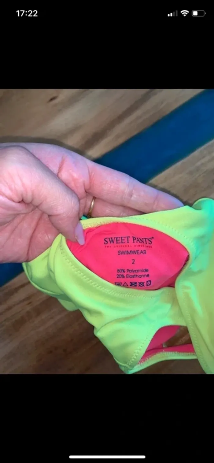 Maillot de bains une pièce sweet pants taille 2 ans - photo numéro 4