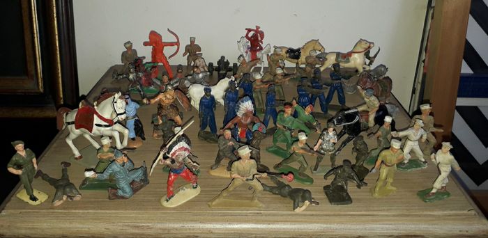 Starlux Timpo et autres figurines vintage années 60 - 70 . - photo numéro 10