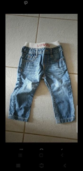 Jeans bébé levis 6 mois