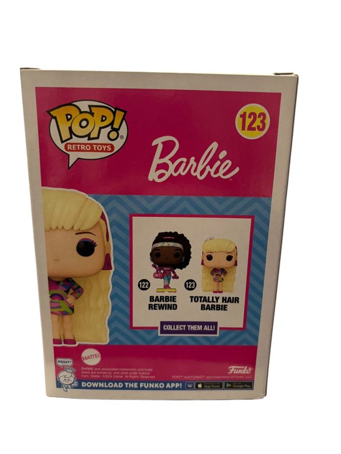 Figurine Funko Pop Barbie Totally Hair Barbie 123 neuf - photo numéro 2
