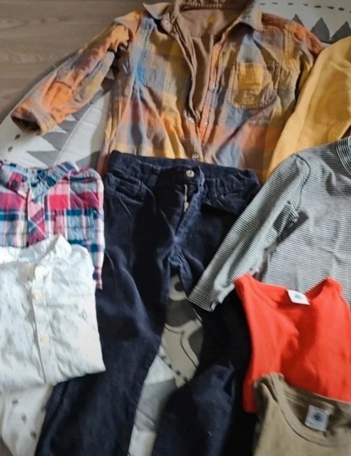 Lot petit bateau - photo numéro 2