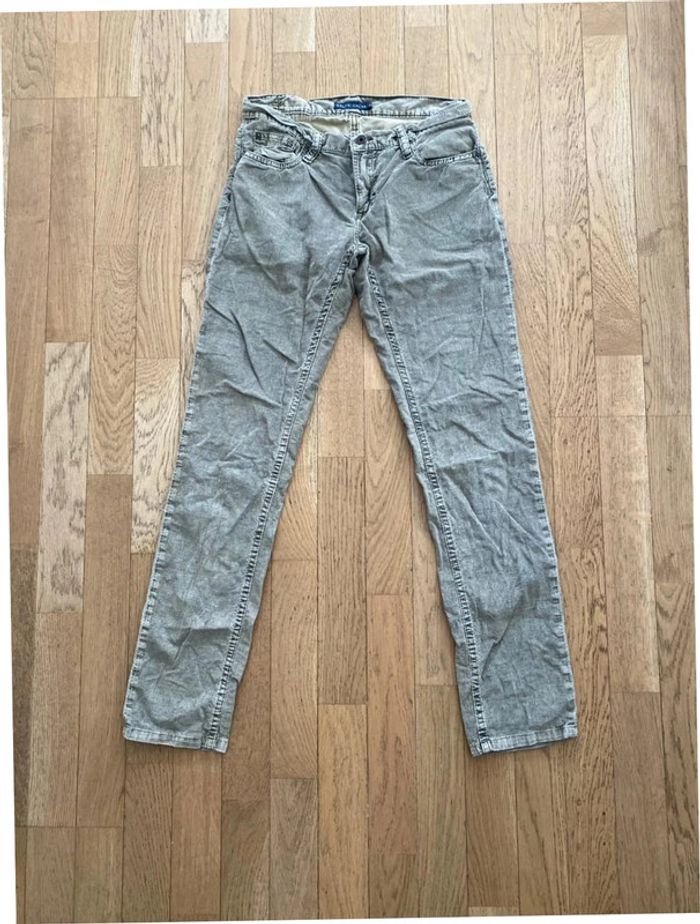 Jean slim bleu gris Ralph Lauren taille 27 - photo numéro 2
