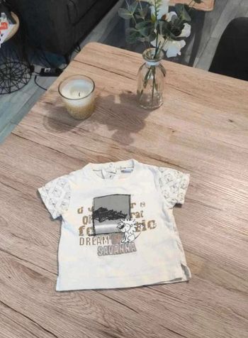 T-shirt  pickouic 6  mois
