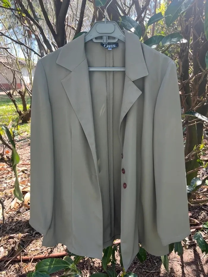 Ensemble blazer gris - photo numéro 6