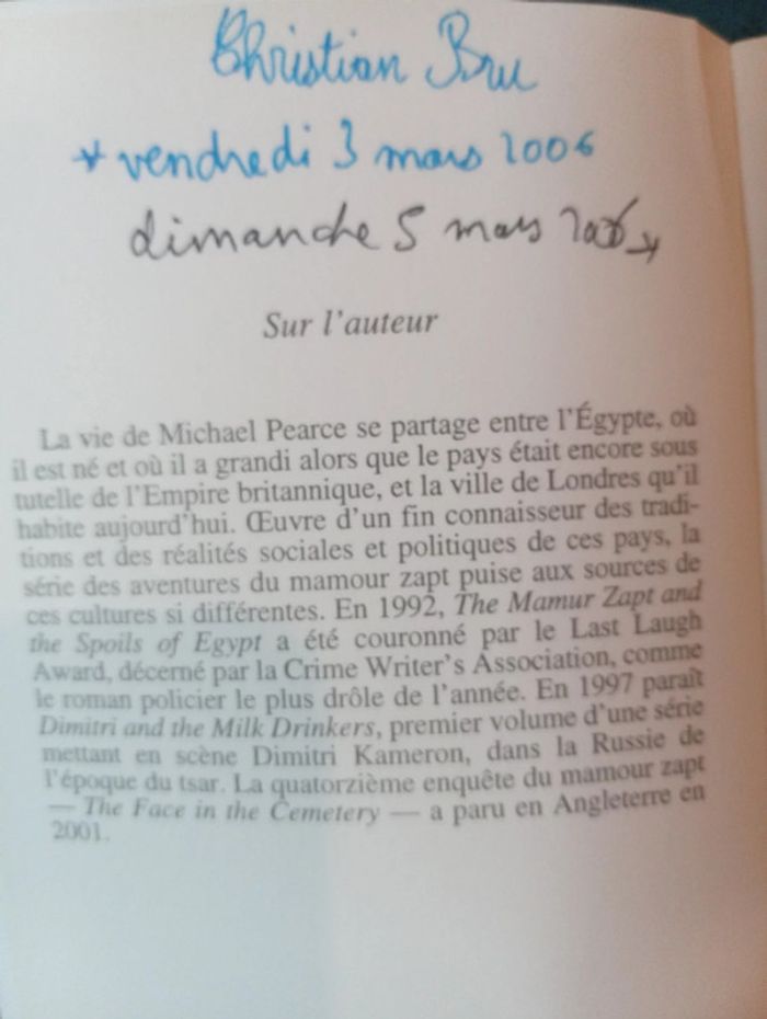 Michael Pearce - La belle du Nil - photo numéro 3