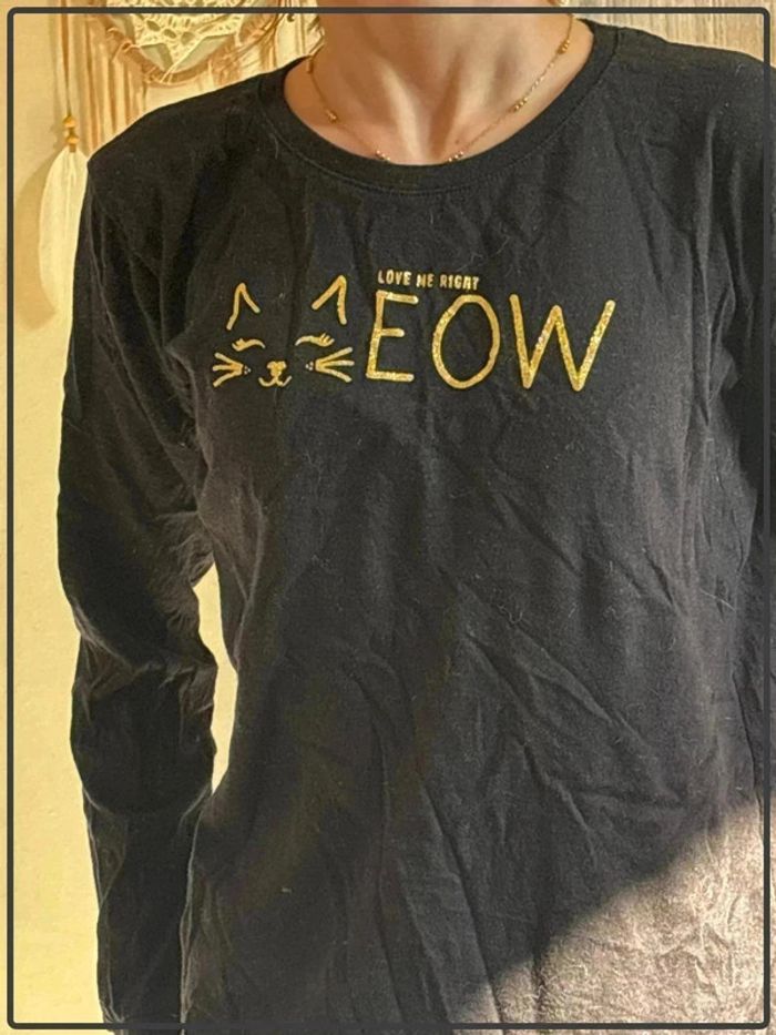 T shirt manche longue taille 13-14ans - photo numéro 2