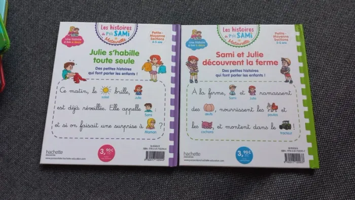 Lot de 2 livres. Les histoires de p'tit Sami - photo numéro 2