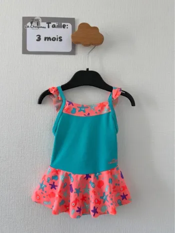 Maillot de bain une pièce - taille 3 mois 🌸