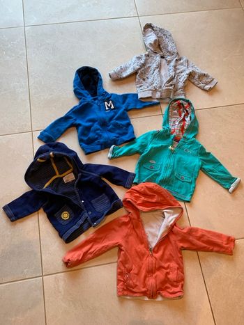 Veste à capuches 12 mois