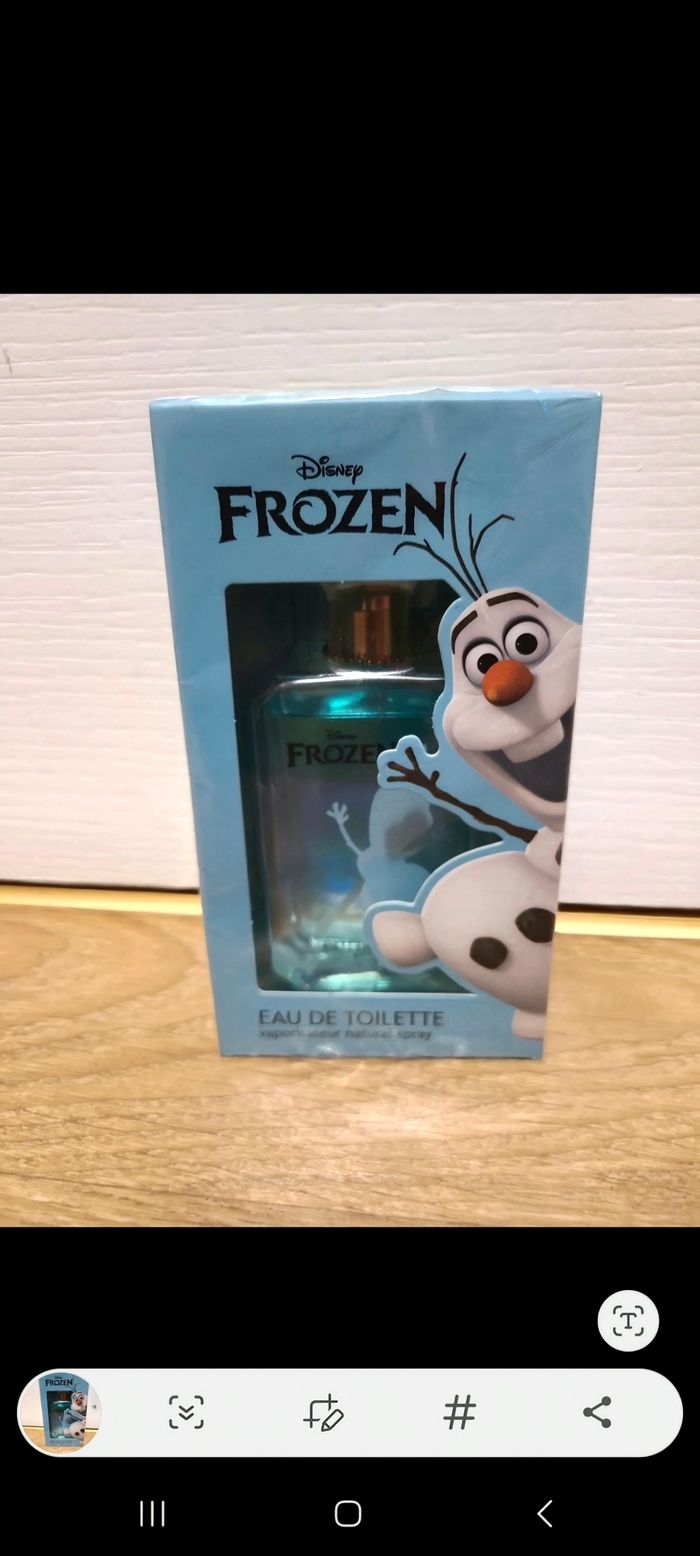 Eau de toilette enfant olaf neuf - photo numéro 2