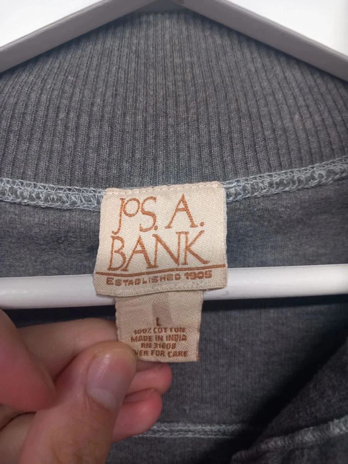 Pull/Sweat Vintage Zip Gris - photo numéro 6