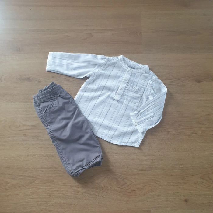💚 Ensemble chemise pantalon Petit pirate 6 mois #emyfleury_6moisgarçon
