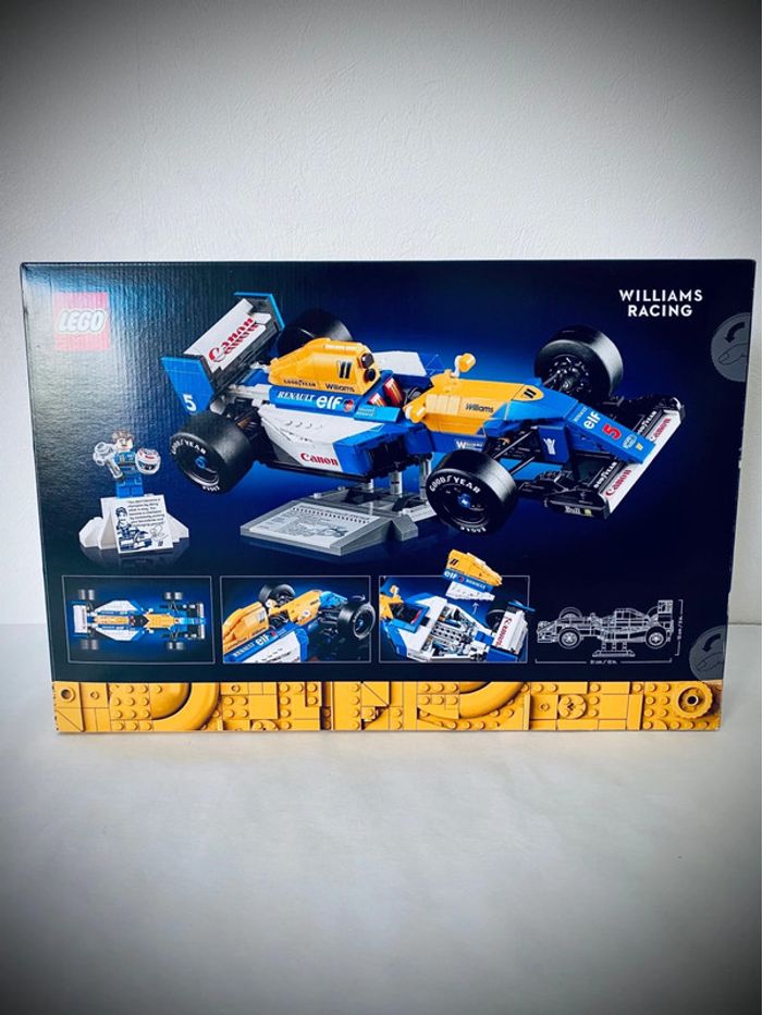 LEGO Icons 10353 - Williams Racing FW14B Et Nigel Mansell - Neuf et Scellé - photo numéro 3