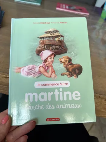 Je commence à lire, Martine l'arche des animaux