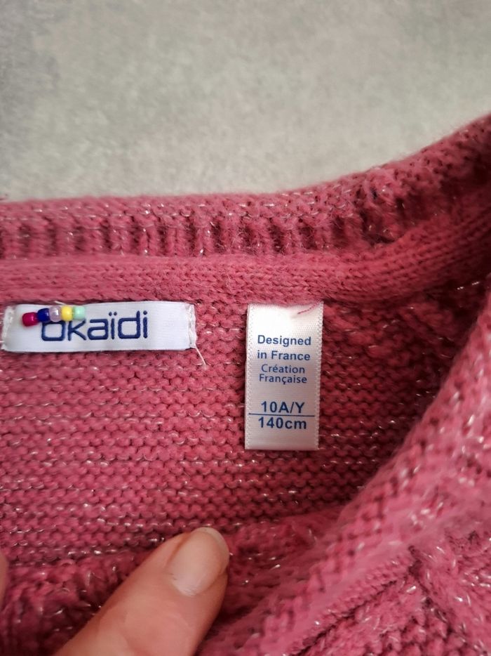 Pull okaidi 10 ans - photo numéro 3