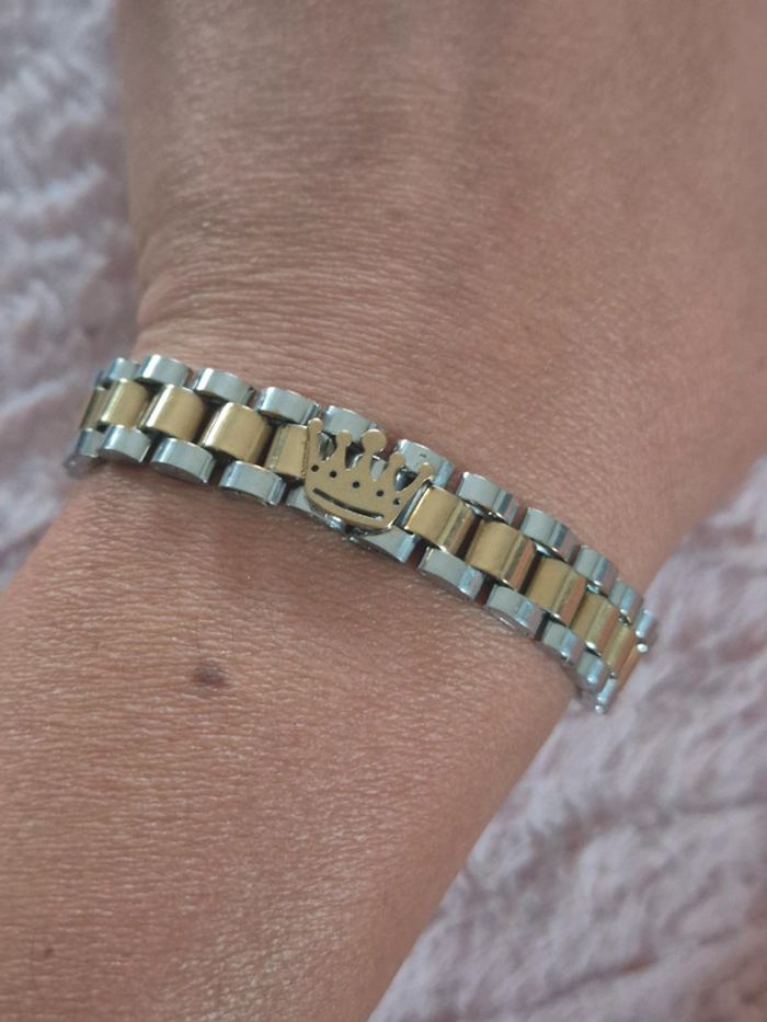 Magnifique bracelet homme en acier - photo numéro 2