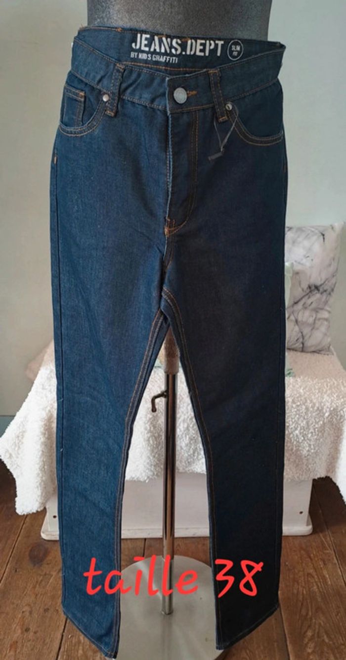 Jean garçon taille haute Jeans.dept.
