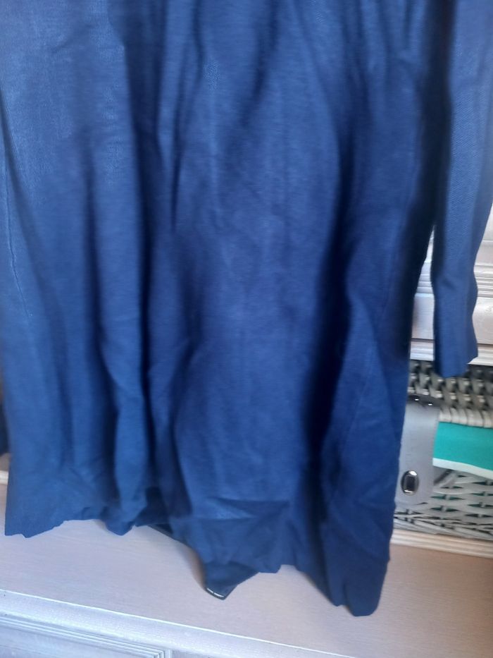 Gilet long bleu marine - photo numéro 9