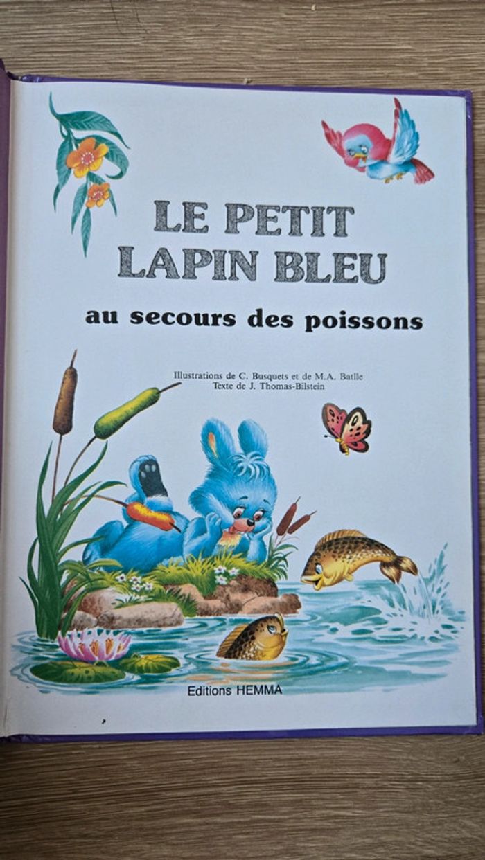 #le petit lapin bleu - photo numéro 3