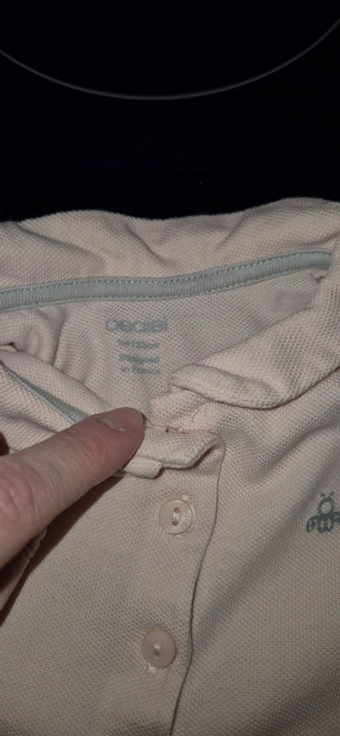 Polo rose pâle - photo numéro 3