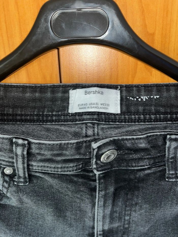 Jean skinny noir uni Bershka 40 - photo numéro 4