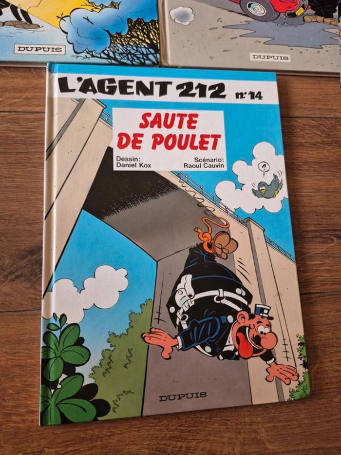 Lot de 3 bandes dessinées L'agent 212 - photo numéro 4