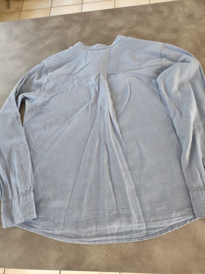 Chemise bleue Kiabi 12 ans
Chemise coton/lin, - photo numéro 7