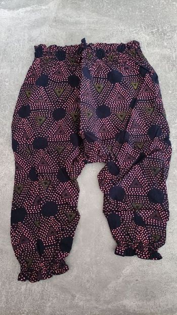 Pantalon fluide bébé fille 12 mois
