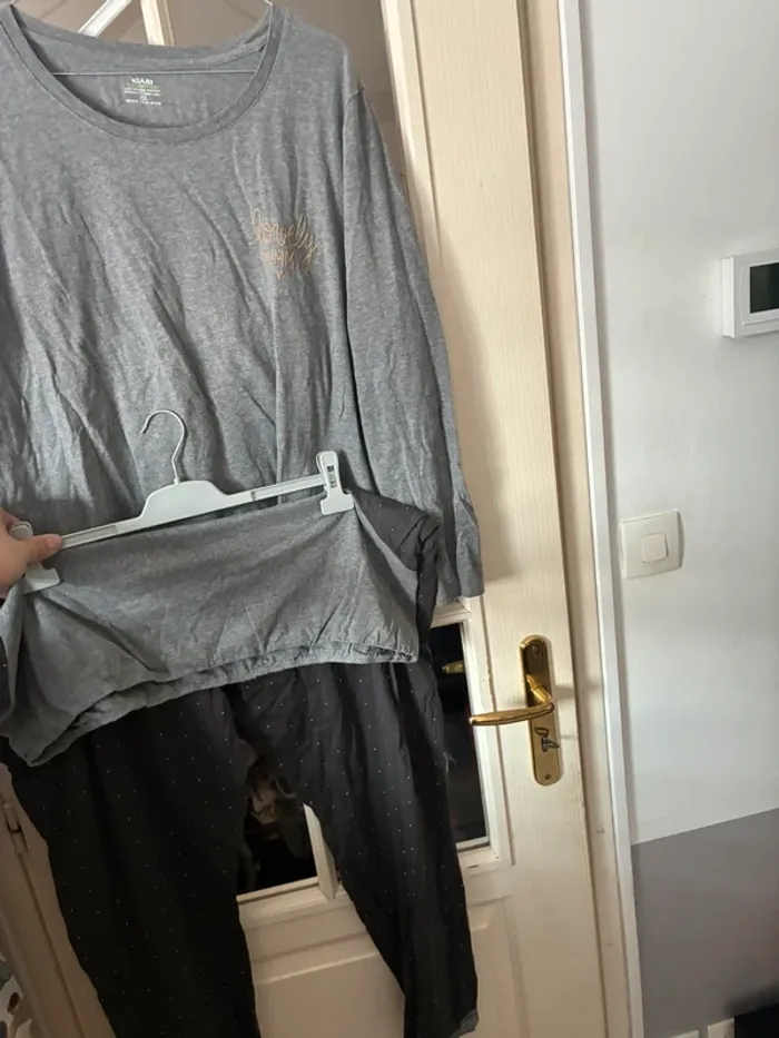 Pyjama maternité 2 pièces kiabi xxl - photo numéro 3