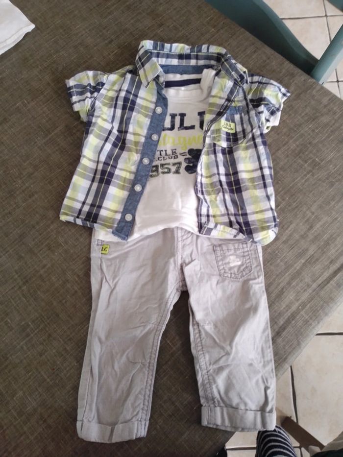 Ensemble Lulu castagnette neuf