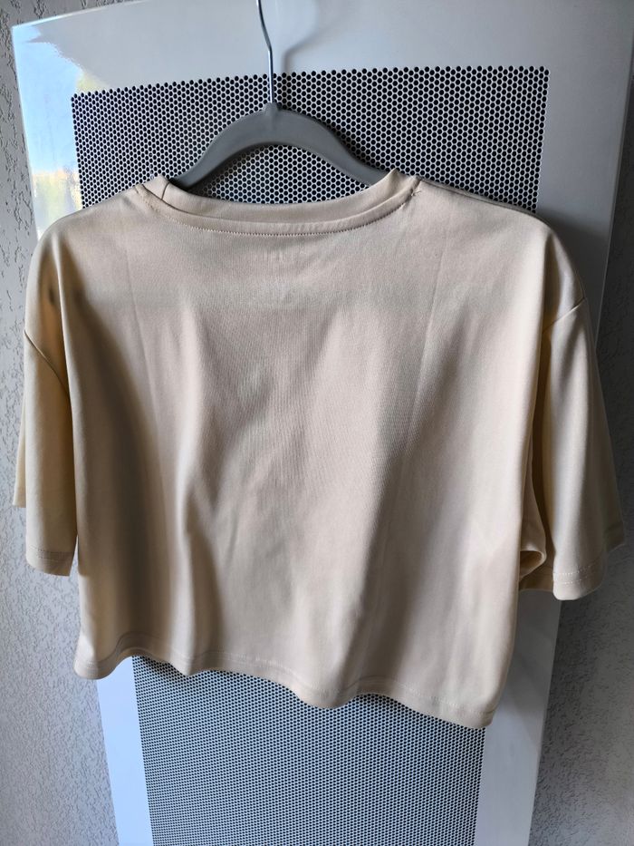 Croc top beige Shein T38 - photo numéro 3