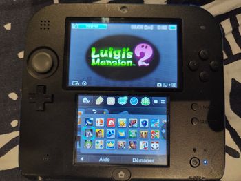 Nintendo 2DS moddée + accessoires 