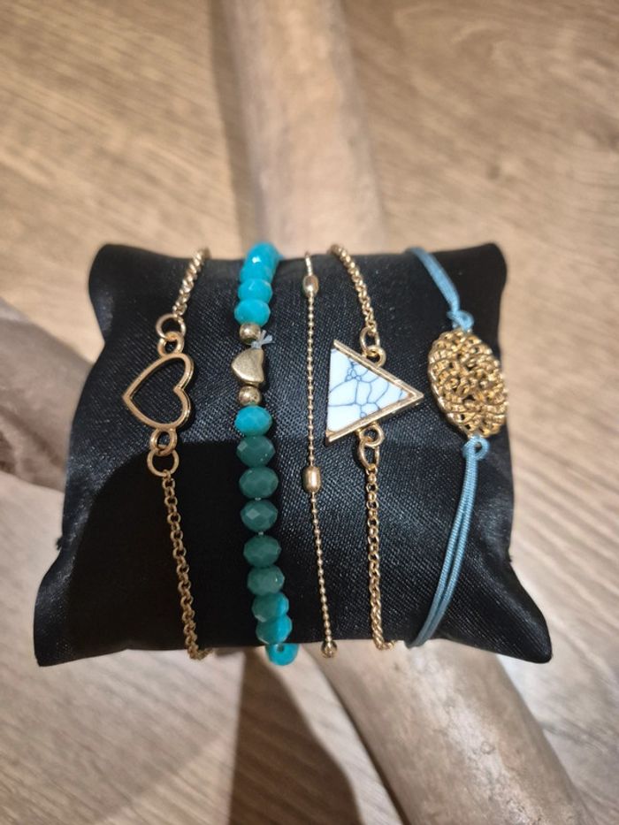 Lot de 5 bracelets Neuf - photo numéro 4