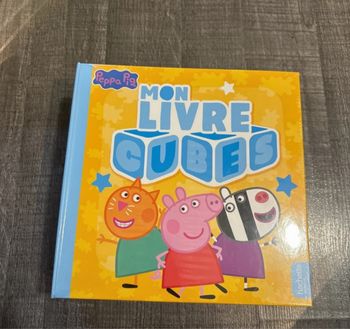 Mon livre cube  Peppa pig