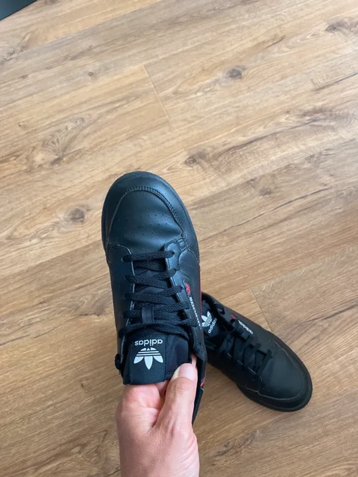 Adidas Continental 80 F99786 – Noir Vintage – Taille 38,5 – État Neuf - photo numéro 6