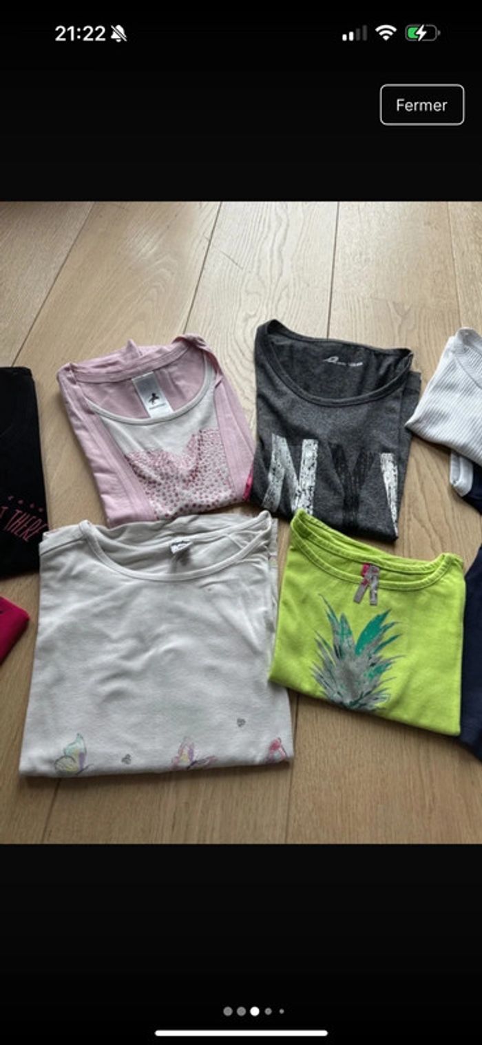 Lot de t-shirt fille - photo numéro 3