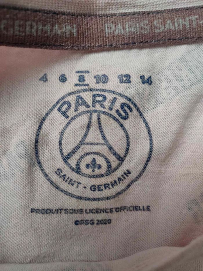Tee-shirt PSG 8 ans - photo numéro 3