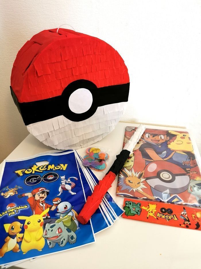 Pokeball Pokémon Pikachu pinata - photo numéro 5