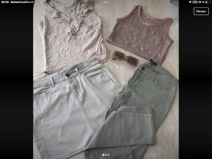 Lot vêtements femme