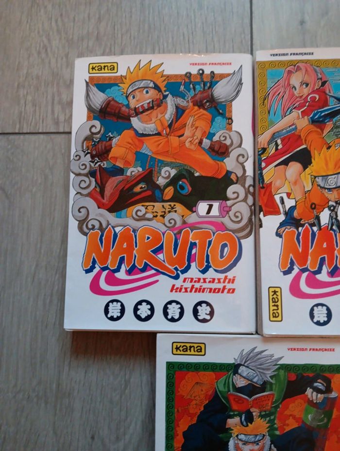 Lot de 3 tomes Naruto - photo numéro 2