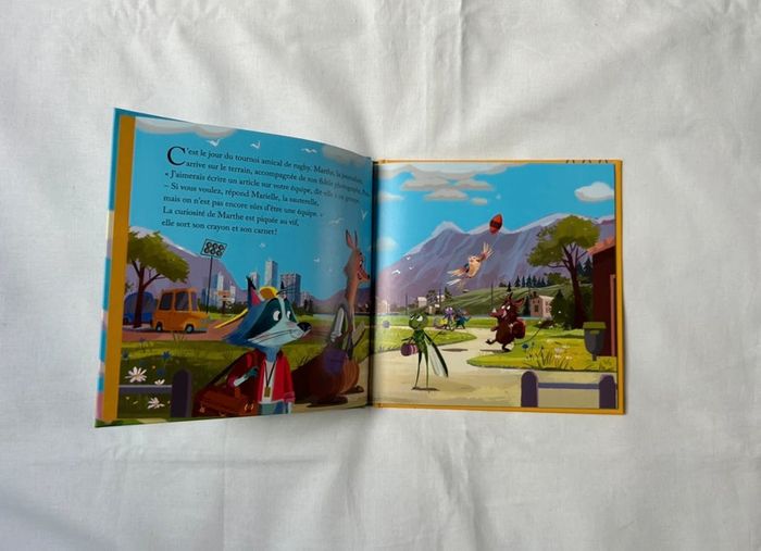 Livre Le match de rugby 🏉 - photo numéro 3