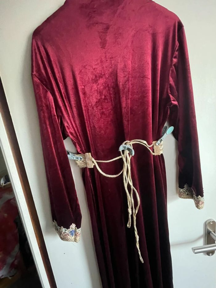 Caftan rouge or - photo numéro 5
