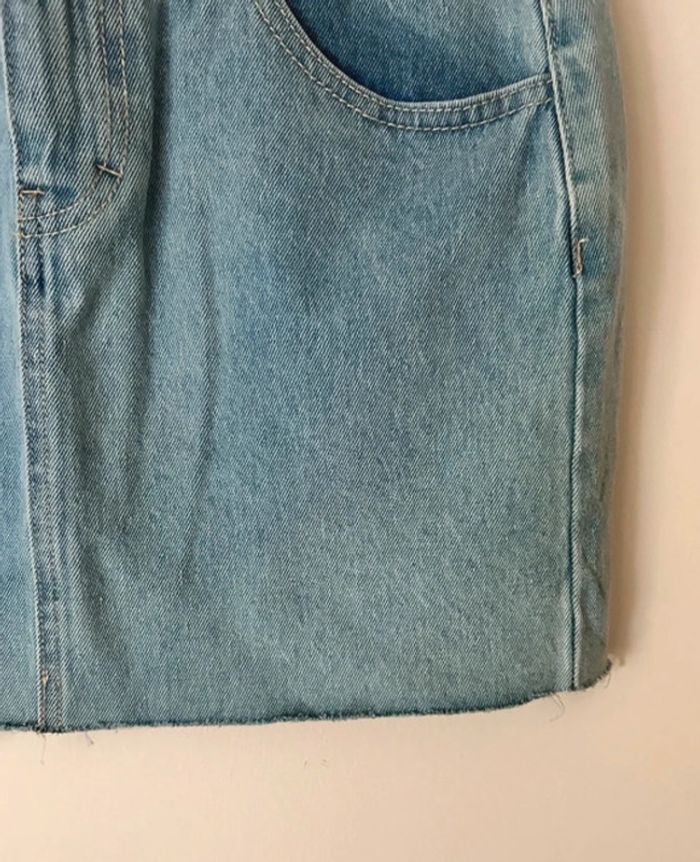 Jupe en jean, bleue, Pull & Bear - photo numéro 4