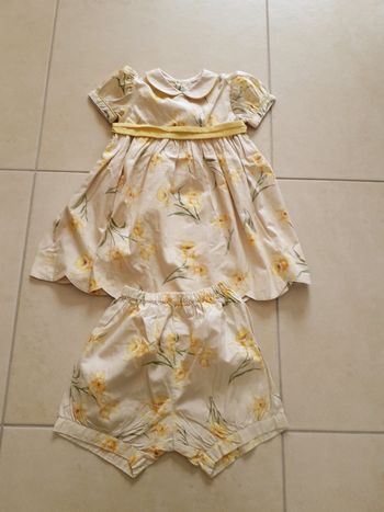 Robe avec short - 1 an