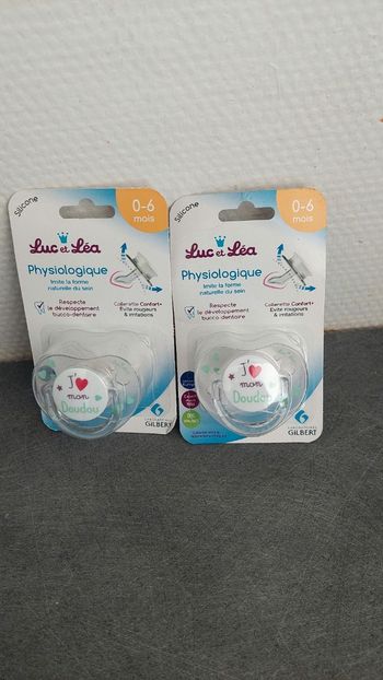 Sucette Luc &Léa